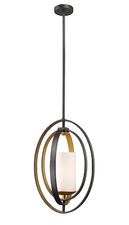 Z-Lite Ashling 1 Light Mini Pendant 6004MP-BZGD