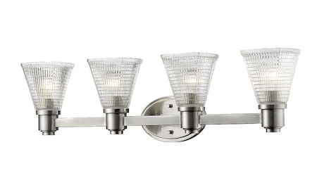 Z-Lite Intrepid 4 Light Vanity 449-4V-BN