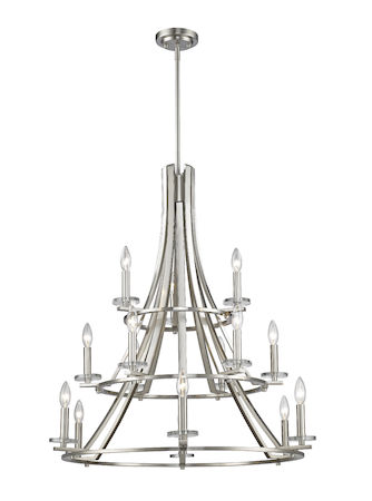 Z-Lite Verona 15 Light Chandelier 2010-15BN