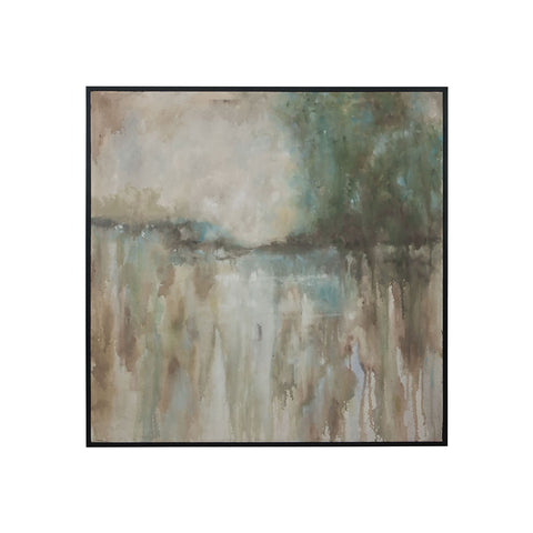 Abstract Landscape - Handpainted Art On Canvas