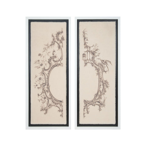 Ornamental Architectures - Handpainted Art On Canvas