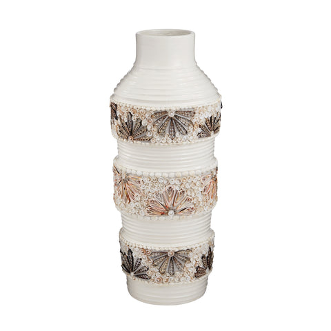 Terracotta Shell Vase