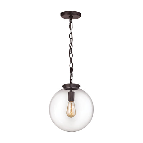 Gramercy 1 Light Pendant In Oil Rubbed Bronze