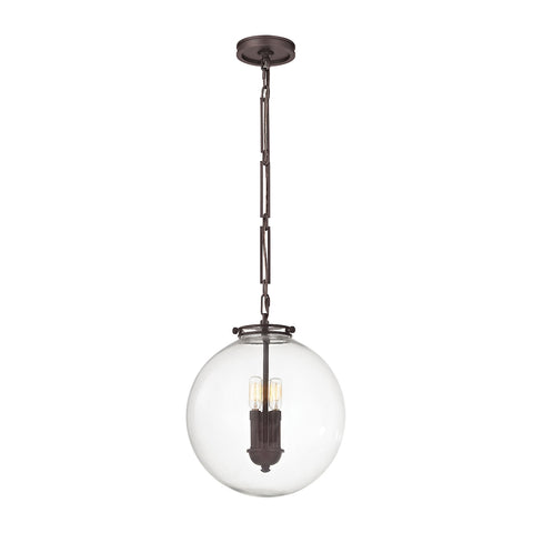 Gramercy 1 Light Pendant In Oil Rubbed Bronze