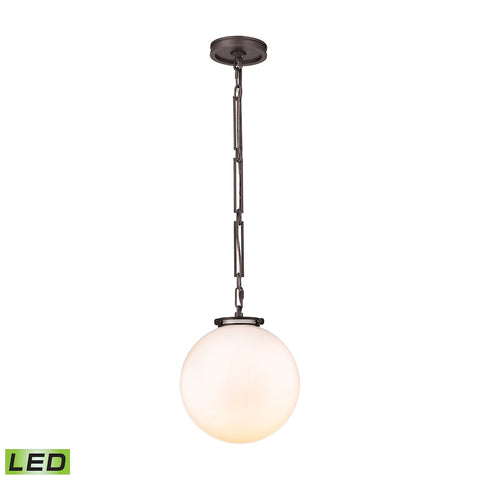 Gramercy 1 Light LED Pendant In Oil Rubbed Bronze