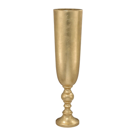 Narrow Urn Gold Leaf Planter