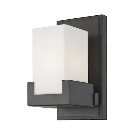 Z-Lite Peak 1 Light Vanity 1920-1S-BRZ-LED
