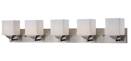 Z-Lite Quube 5 Light Vanity Light 2104-5V