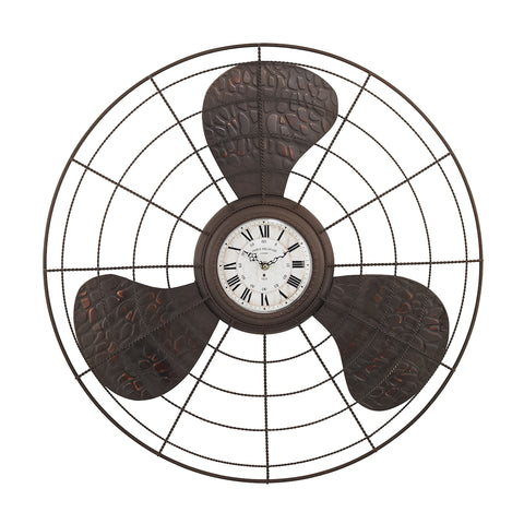 Antique Fan Clock