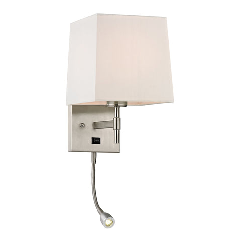 Sconces 2 Light Wall Sconce In Brushed Nickel