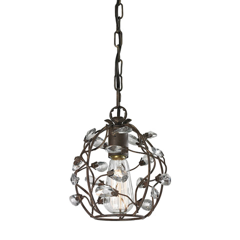Sagemore 1 Light Pendant In Bronze Rust