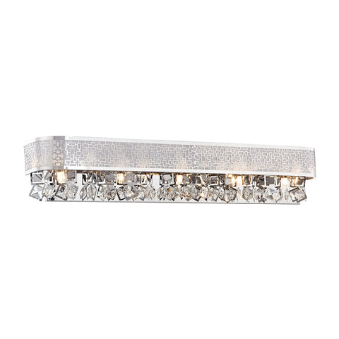 Nashua 5 Light Vanity In Polished Chrome