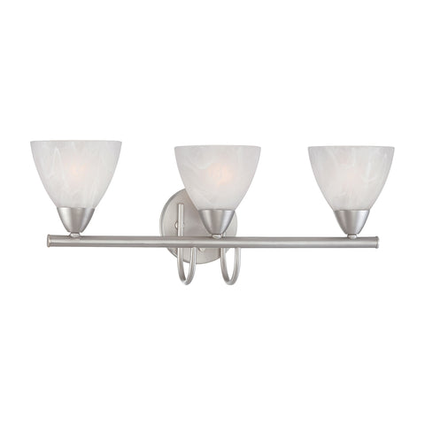 TIA wall lamp Matte Nickel 3x100W 120V