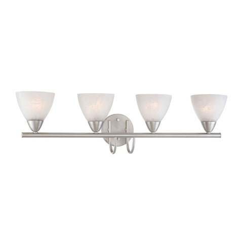 TIA wall lamp Matte Nickel 4x100W 120V