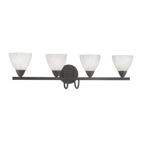 TIA wall lamp Painted Bronze 4x100W 120