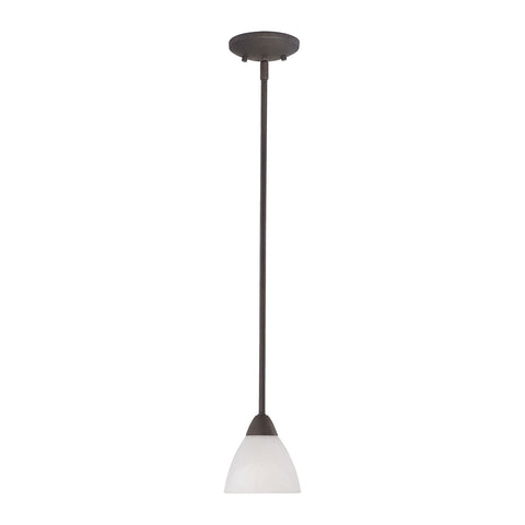 TIA pendant Painted Bronze 1x100W 120V