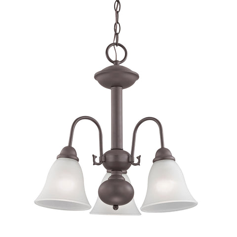 Bellingham 3 Light Chandelier In Oil Rubbed Bronze
