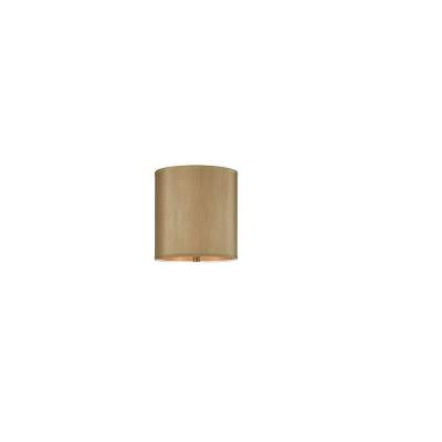 Goldfellow Dark Gold Faux Silk Fabric Floor Lamp Shade