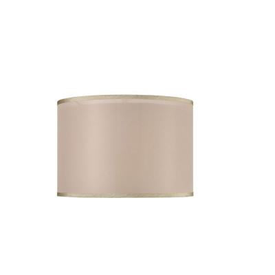 Light Taupe Organza Lamp Shade