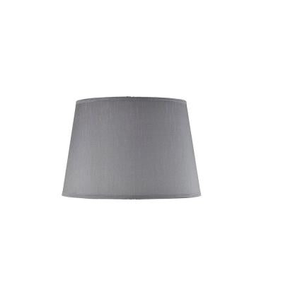Fontvieille Grey Faux Silk Fabric Table Lamp Shade
