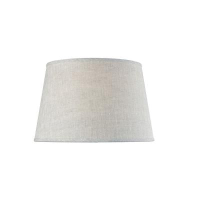 Ice Cold Cola Textured Light Stone Linen Fabric Table Lamp Shade