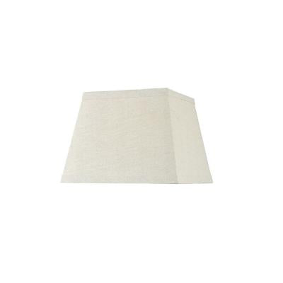Concrete Blond Light Grey Linen Fabric Table Lamp Shade