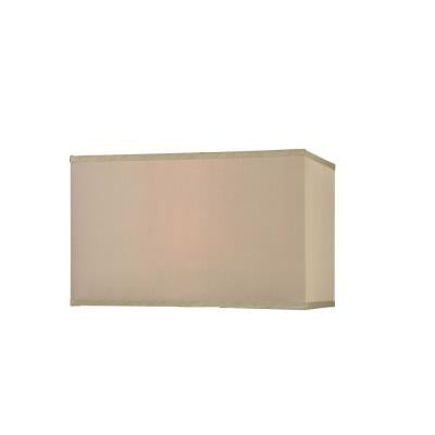 Melt Down Light Taupe Organza Table Lamp Shade