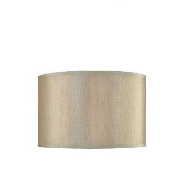 Splice Gold Faux Silk Fabric Table Lamp Shade