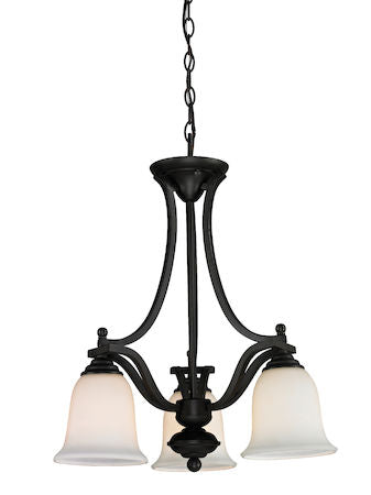 Z-Lite Lagoon 3 Light Chandelier 703-3-MB