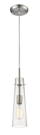 Z-Lite Monte 1 Light Mini Pendant 188MP-BN