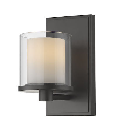 Z-Lite Schema 1 Light Vanity 1918-1S-BRZ-LED