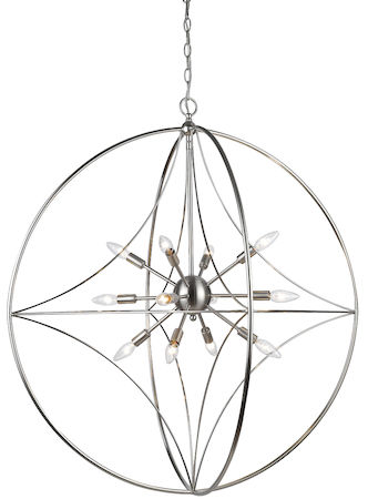 Z-Lite Cortez 12 Light Pendant 452-36BN