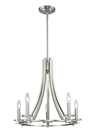 Z-Lite Verona 5 Light Chandelier 2010-5BN