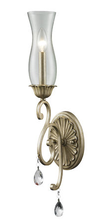 Z-Lite Melina 1 Light Wall Sconce 720-1S-AS