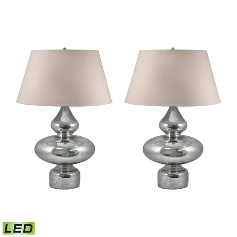 Genie Mercury Glass LED Table Lamp