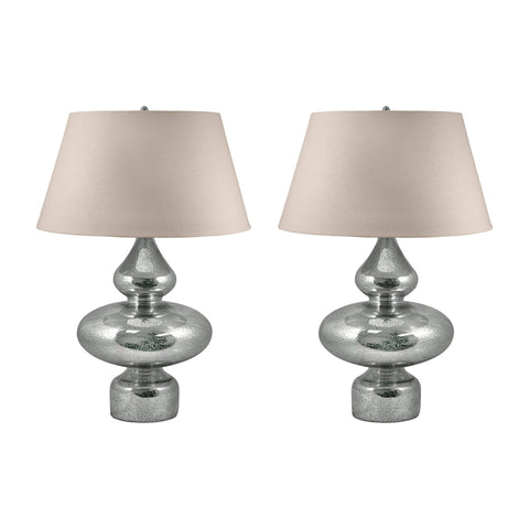 Genie Mercury Glass Table Lamp