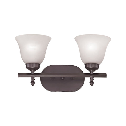 Santa Fe 2 Light Vanity In Oil Rubbed Bronze