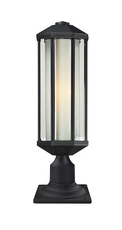 Z-Lite Cylex Outdoor Pier Mount Light 525PH-533PM-BK