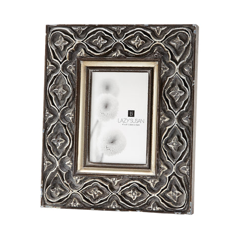 Hand Carved Ornate 4x6 Frame