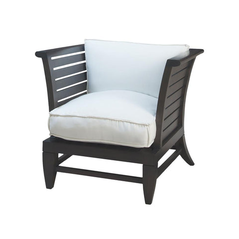 Teak Slat Patio Chair Cushions In Grey