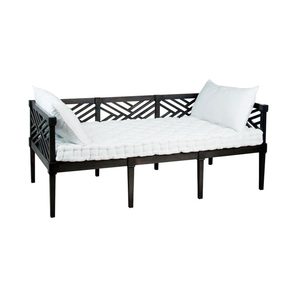 Teak Daybed Cushions In White