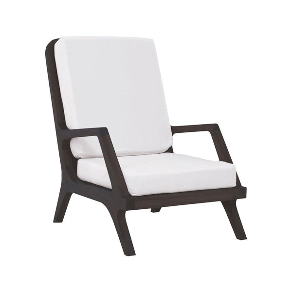 Teak Garden Lounge Chair In Euro Teak Oil