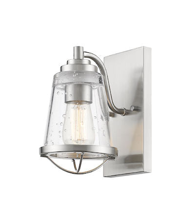 Z-Lite Mariner 1 Light Wall Sconce 444-1S-BN