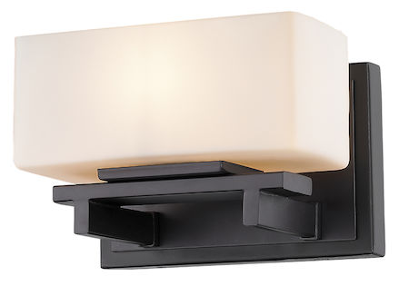 Z-Lite Kaleb 1 Light Wall Sconce 3029-1S-BRZ-LED