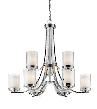 Z-Lite Willow 9 Light Chandelier 426-9-CH