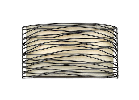 Z-Lite Zinnia 2 Light Wall Sconce 2009-1S-BRZ