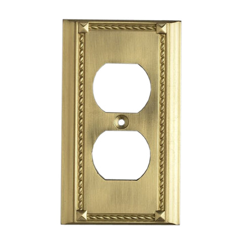Clickplates Switch Plate In Brass