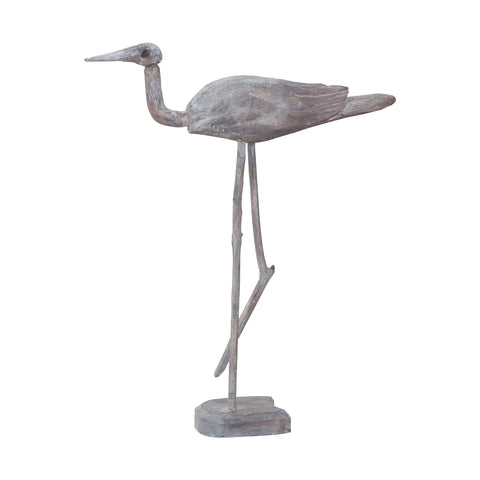 Wooden Bird On Standing