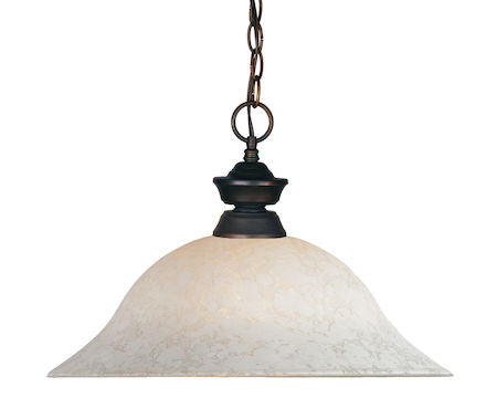 Z-Lite Pendant Lights 1 Light Pendant 100701OB-WM16