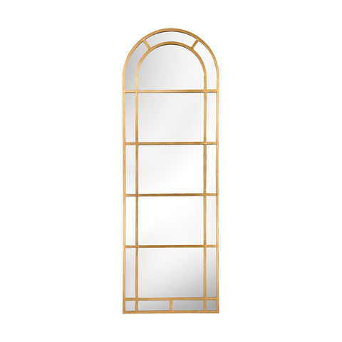 Arched Pier Mirror In Gold